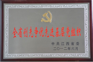 全省創(chuàng)先爭(zhēng)優(yōu)先進(jìn)基層黨組織